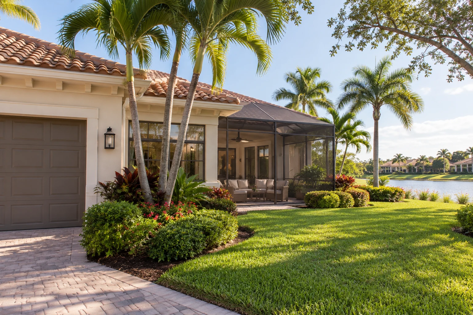 Technician discussing a rodent-control plan with a West Palm Beach homeowner